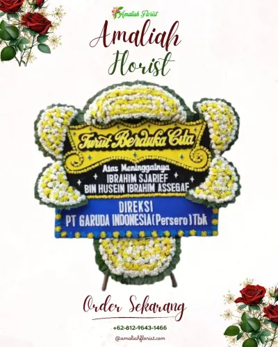 Papan Bunga Duka di Soa Sio